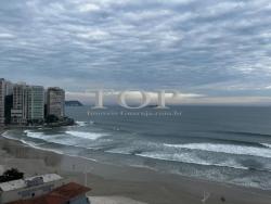 #TOP2270 - Apartamento Frente Mar para Locação em Guarujá - SP