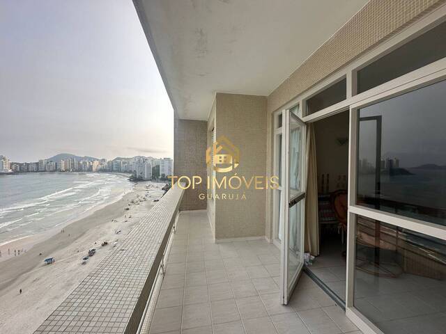 #TOP2447 - Apartamento Frente Mar para Venda em Guarujá - SP