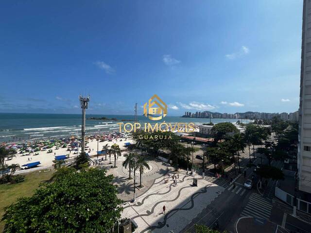 #TOP2532 - Apartamento Frente Mar para Venda em Guarujá - SP