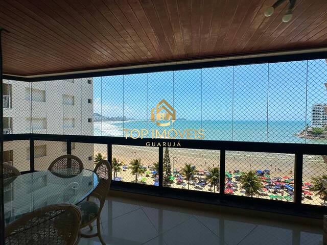 #TOP2594 - Apartamento Frente Mar para Venda em Guarujá - SP