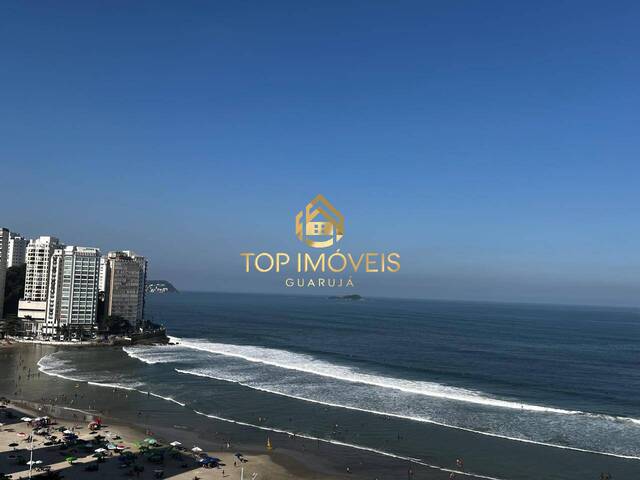 #TOP2282 - Apartamento Frente Mar para Venda em Guarujá - SP